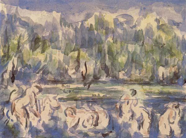 Paul Cezanne Bathers Sweden oil painting art